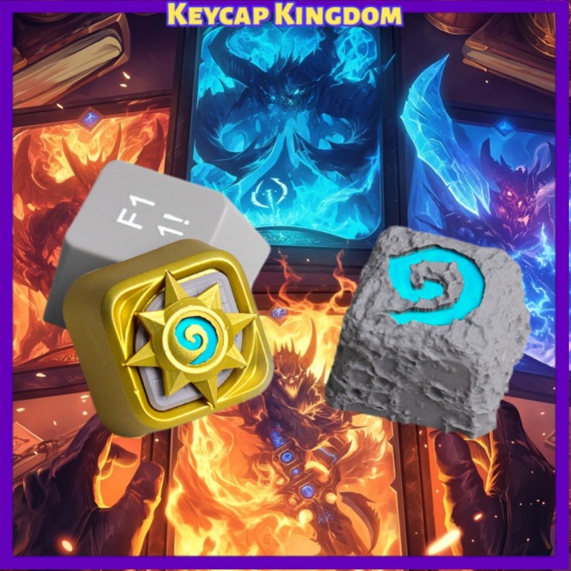 Gaming Accessories To 3D Print - Hearthstone WOW Personalizowane Nakładki na Klawisze