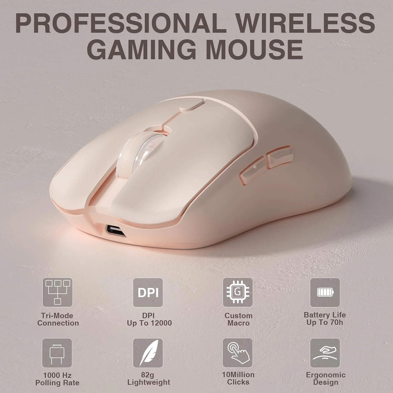 Gaming Accessories For Pc - AULA SC580X Bezprzewodowa mysz gamingowa z