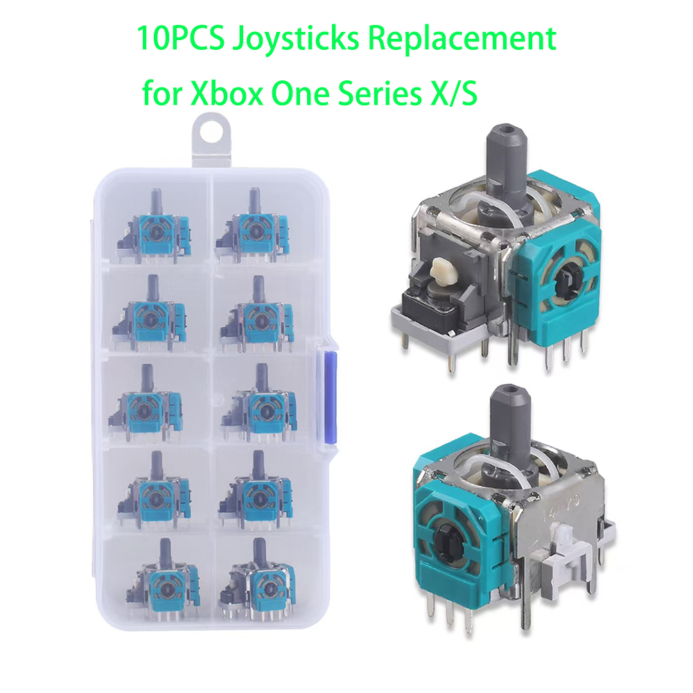 Gaming Accessories Xbox Series X - 10 sztuk wymiana 3D analogowy joystick