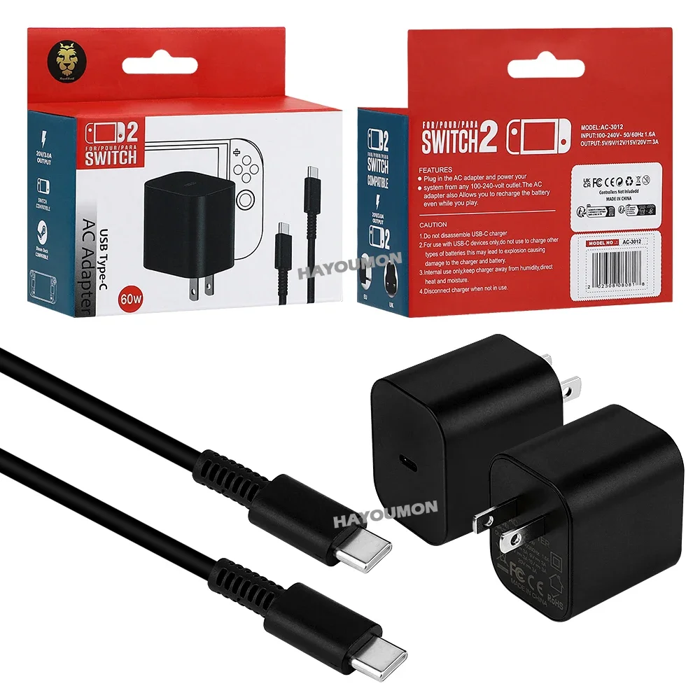 Gaming Accessories Uk - Zasilacz sieciowy UK US EU 60W