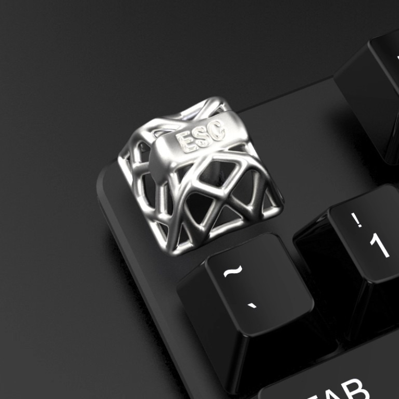 Gaming Accessories To 3D Print - Klawisze Artystyczne z Motywem Szkieletu Proste