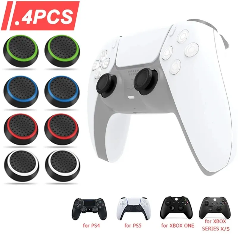 Gaming Accessories Xbox Series X - 4 szt. Silikonowe nakładki na analogowe