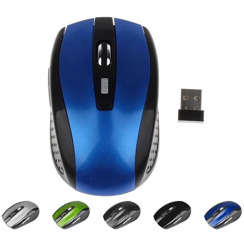 Gaming Accessories For Laptop - Mysz Bezprzewodowa 2.4G Cicha Optyczna Myszka