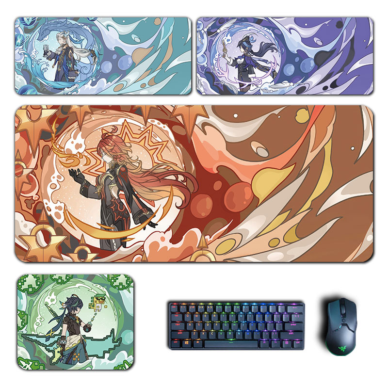 Gaming Accessories In Japan - Podkładka pod mysz Anime Genshin Impact