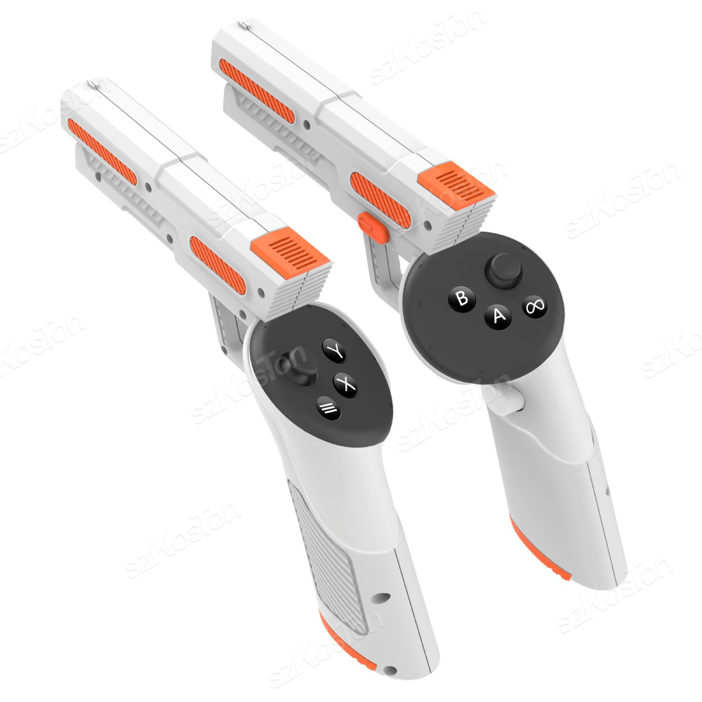Gaming Accessories Controller - Uchwyty pistoletów VR do kontrolerów Meta