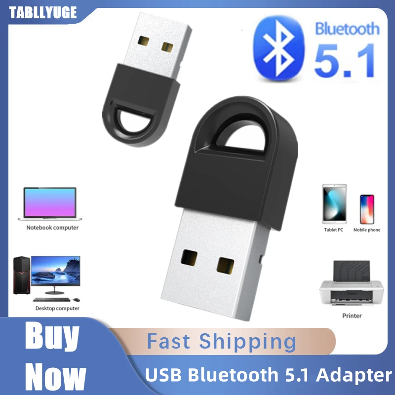 Gaming Accessories For Laptop - Adapter USB Bluetooth 5.1 Adapter USB