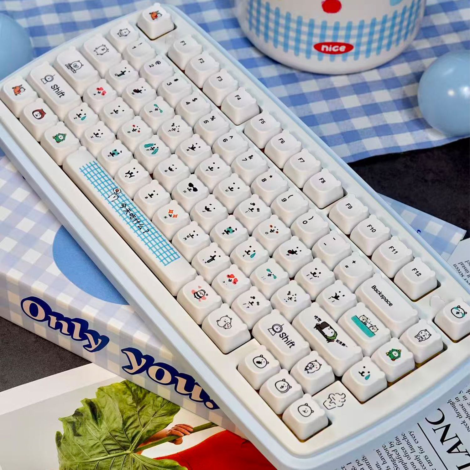 Urocze klawisze PBT z motywem  – Gaming Accessories In Japan recenzja i cena