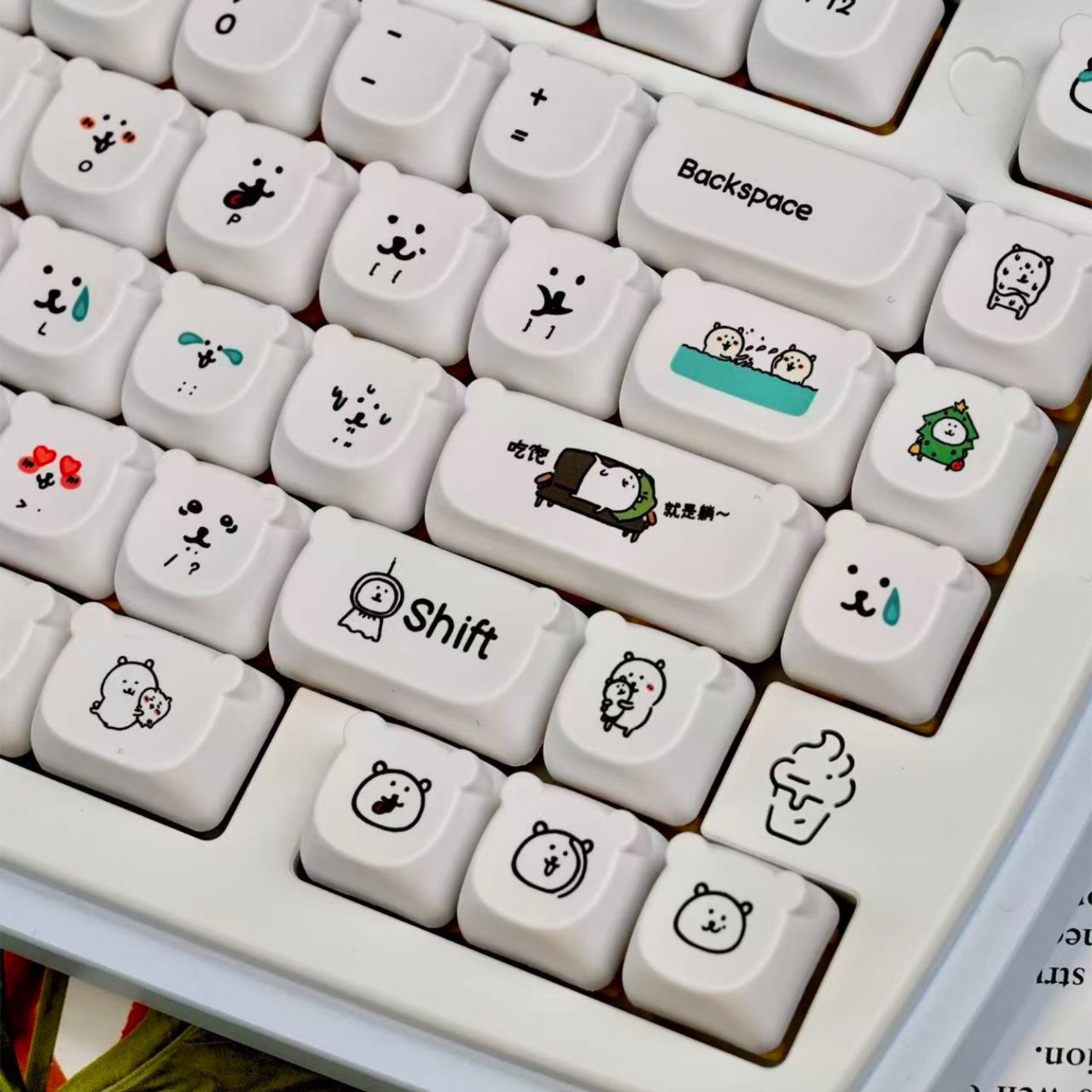 Urocze klawisze PBT z motywem  – Gaming Accessories In Japan recenzja i cena