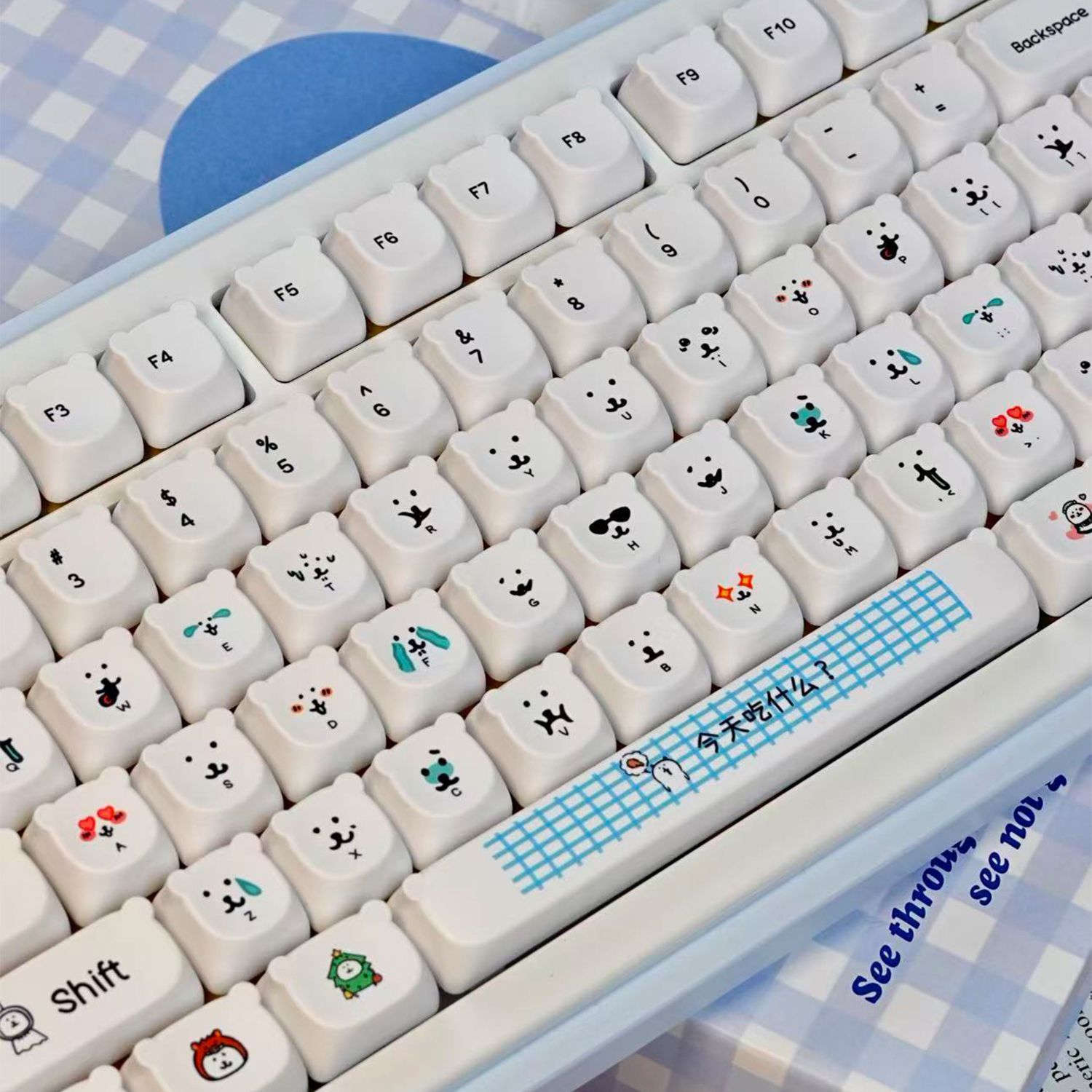 Urocze klawisze PBT z motywem  – Gaming Accessories In Japan recenzja i cena